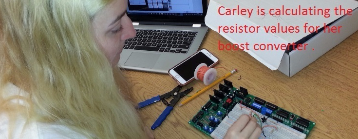 ECE 2074 Carley's Boost Converter Calculation